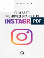 eBook Gratuit Cum Sa Iti Promovezi Brandul Pe Instagram 2020