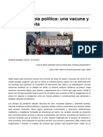 Contra La Rabia Politica Una Vacuna y Una Propuesta