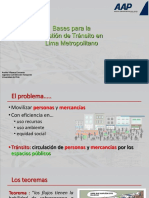 Gestión de Tránsito en Lima Metropolitano