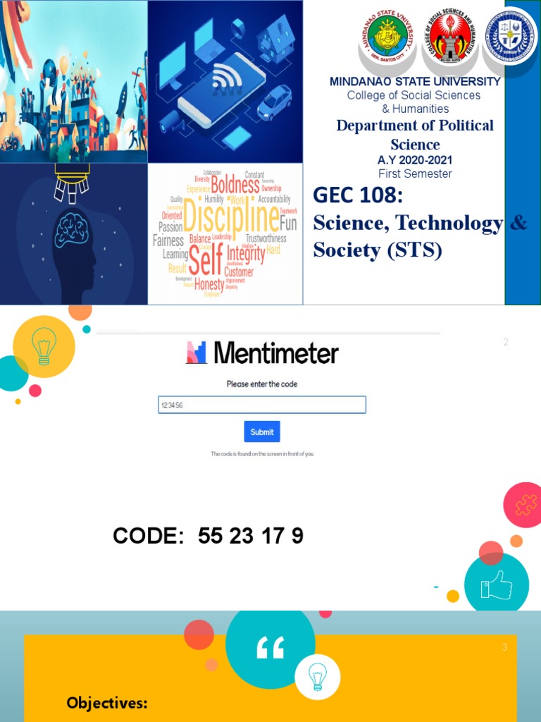 Introduction to Science, Technology & Society | PDF | Codex | Science
