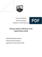 Khartoum University Study Finds Regeneration Increases Gas Turbine Efficiency