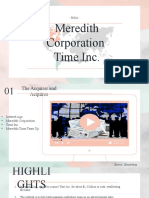 Meredith Corporation Time Inc