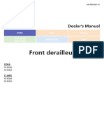 Front Derailleur: Dealer's Manual