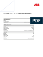 Ex-Proof RTD Temperature Sensor