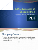 Advantages & Disadvantages of Shopping Mall