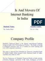 Laggards and Movers of Internet Banking in India: Student Name: Faculty Guide
