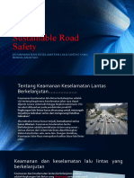 Sustainable Road Safety