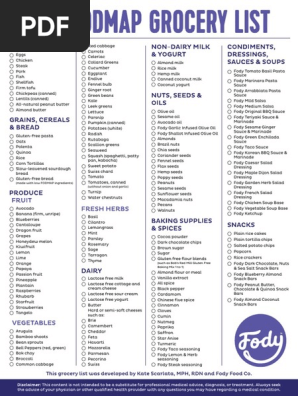 Grocery List