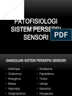 Patofisiologi Sistem Sensori Persepsi
