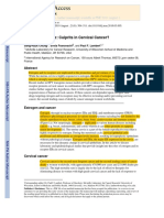 Estrogen and ERα Culprits in Cervical Cancer