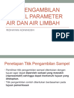 Pert 3 Titik Pengambilan Sampel Parameter Air Dan Air Limbah