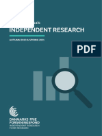 Independent Research: Call For Proposals