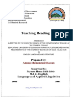 Teaching Reading Method PDF