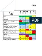 Jadwal Bulan September 2020