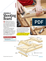 Miter Shooting Board: Close-Shaving