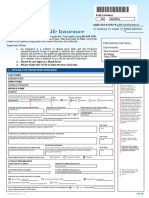 Application For Life Insurance: Important Notes