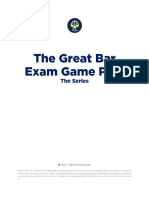 The Great Bar Exam Game Plan: Batas For Every Juan