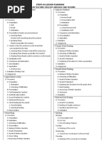 Aural-Oral Approach (Primary Grades) - Inductive Method: 1. Steps in Teaching English Language and Reading