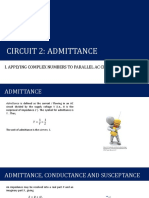 Circuit 2: Admittance: I. Applying Complex Numbers To Parallel Ac Circuits