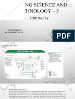 Building Science and Technology - 5: Fire Safty