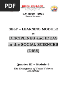 DISS Q3 Module 3