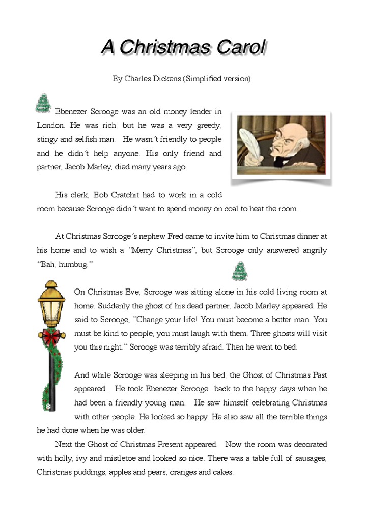 A Christmas Carol Pdf 