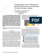Addressing The Design Stages of An Underground Energy Harvesting System From The Unconventional Source of Street Moving Vehicles