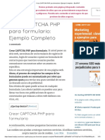 Crear CAPTCHA PHP para Formulario - Ejemplo Completo BaulPHP