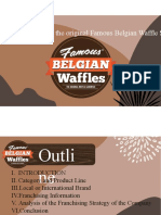 Famous Belgium Waffle