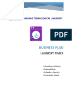 Laundry Timer - Business Plan