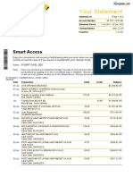 Commonwealth Bank statement overview