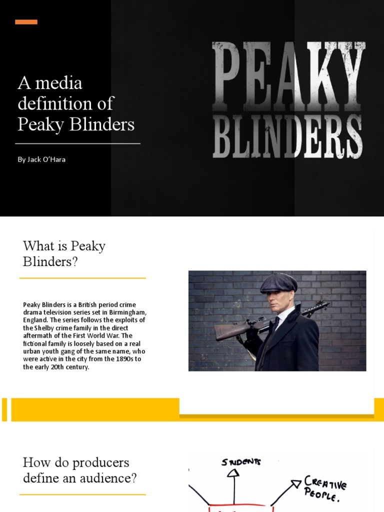 A Media Definition of Peaky Blinders Download Free PDF Audience Measurement Communication