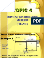 Topic 4b (Moment Distribution Method Frame)