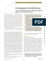 Difficult Airway Mangement