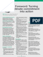 Foreword Turning Climate Commitment Into Action
