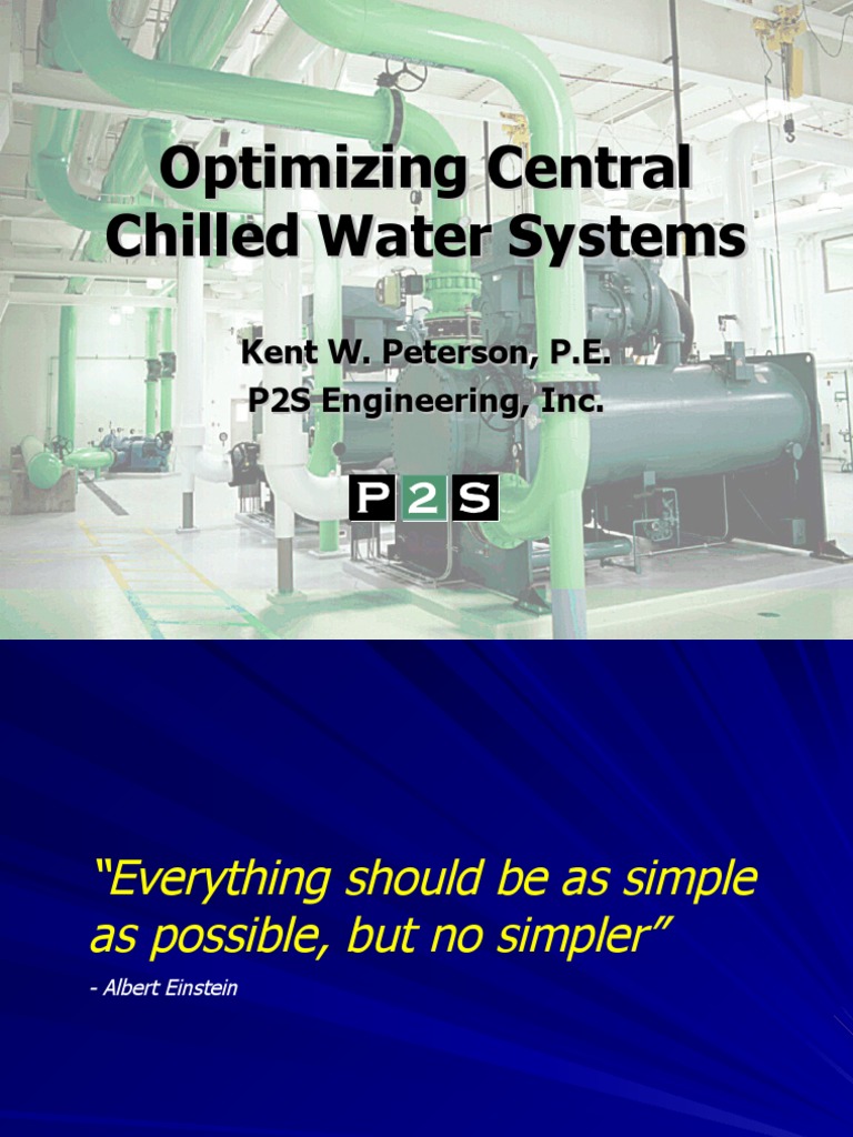 Optimize Central Chilled Water Systems | PDF | Pump | Heating ...