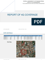 Report of 4G Coverage
