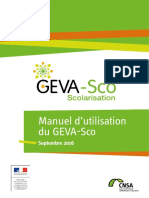 Manuel D'utilisation Du GEVASCO