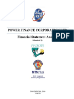Financial Statement Analysis: Power Finance Corporation LTD