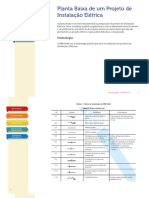 Projeto elétrico planta baixa