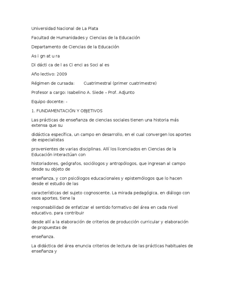 Proyecto 7 | PDF | Maestros | Plan de estudios