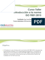ISO 9001:2015 Introducción