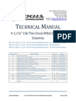 Nexus 4-1/16” 10K Two Door Stripper Technical Manual