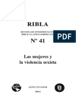 RIBLA 41_Las Mujeres y La Violencia Sexista