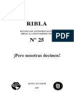 Ribla 25_Hermeneutica Feminista Da Libertacao