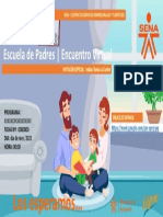 Invitacion Escuela de Padres - Plantilla