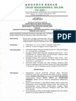 Surat Keputusan Pengurus PB HMI 2021-2023