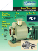 FYBROC-Series 3000 Recessed Impeller Horizontal Pumps