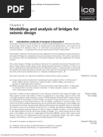 Modelling and Analysis of Bridges For Seismic Design