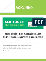 SEO Tools: The Complete List (153 Tools Reviewed and Rated)